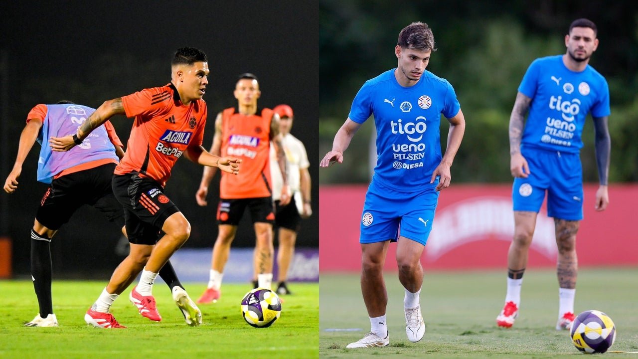 Así llegan Colombia y Paraguay al partido en Barranquilla