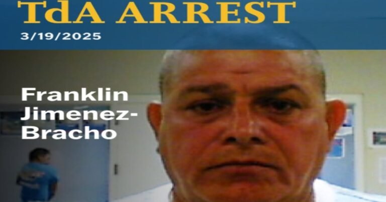 Detienen en EEUU a Patalisa, miembro del Tren de Aragua y uno de los 10 más buscados de Venezuela