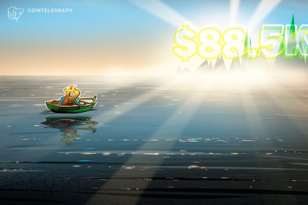 El precio de Bitcoin superó los USD 88,5K y BTC redobló la apuesta por su desacoplamiento de las acciones El precio de Bitcoin superó los USD 88,5K y BTC redobló la apuesta por su desacoplamiento de las acciones
