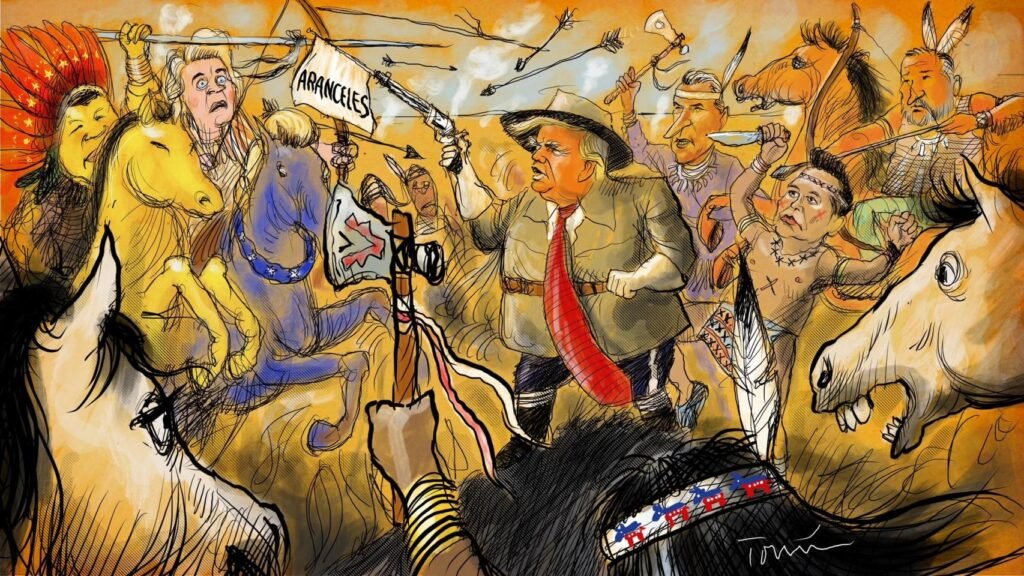 La protesta mundial por los aranceles pone a Trump a la defensiva: su equipo admite que habrá un "proceso de ajuste"