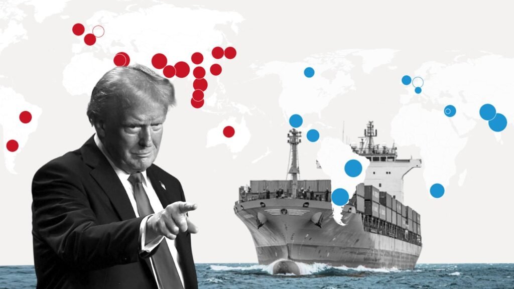 Trump pega su gran golpe al tablero pese al riesgo para la economía de EE UU Trump pega su gran golpe al tablero pese al riesgo para la economía de EE UU