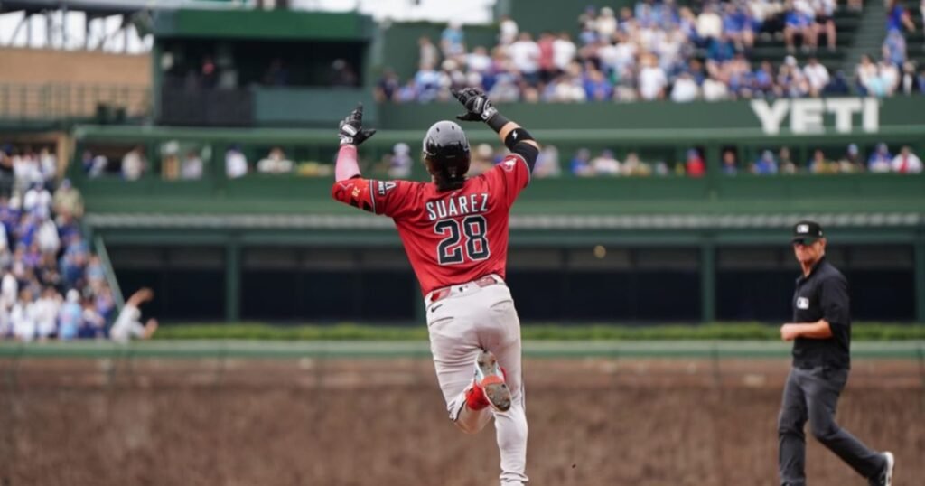 Eugenio Suárez hace estallar Chicago con un grand slam (+Video) Eugenio Suárez hace estallar Chicago con un grand slam (+Video)