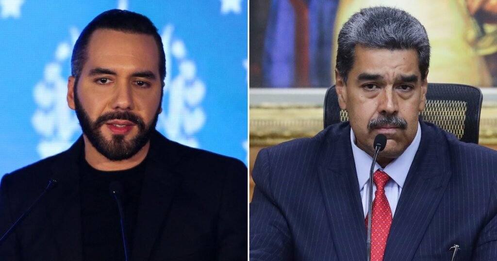 Bukele criticó al dictador Maduro por rechazar la propuesta de intercambiar migrantes venezolanos por presos políticos de su régimen