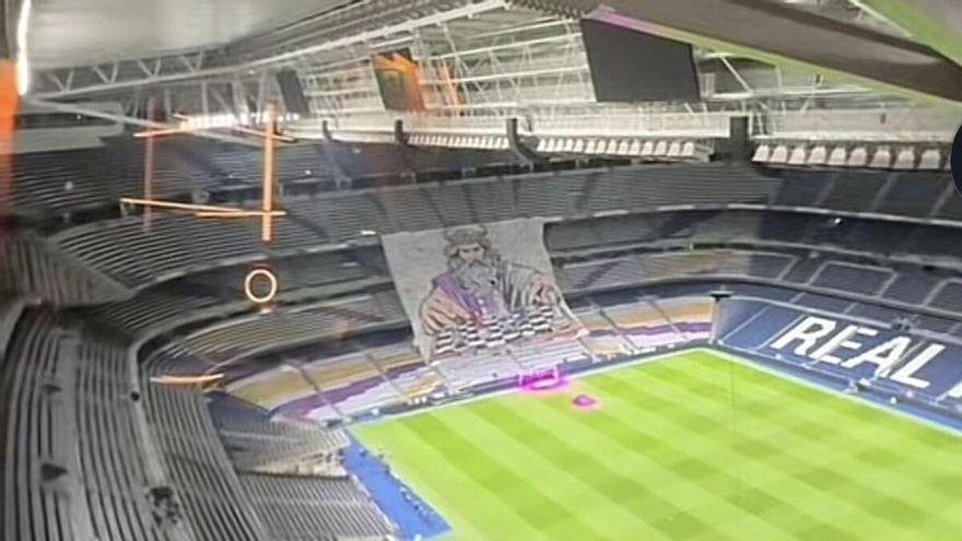 Filtran el tifo del Real Madrid de esta noche en el Bernabéu