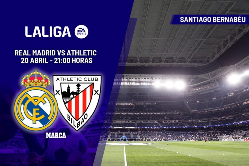 Vive el Real Madrid – Athletic en directo en MARCADOR Vive el Real Madrid – Athletic en directo en MARCADOR