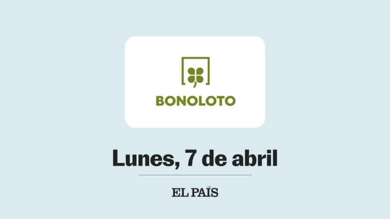 Bonoloto: comprobar los resultados del lunes 7 de abril | Sorteos: Loterías y ONCE