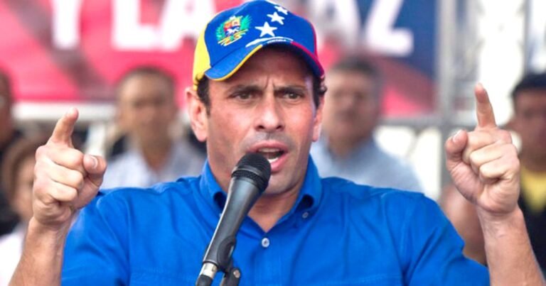 Henrique Capriles fue expulsado del partido Primero Justicia por respaldar las elecciones legislativas convocadas por Maduro