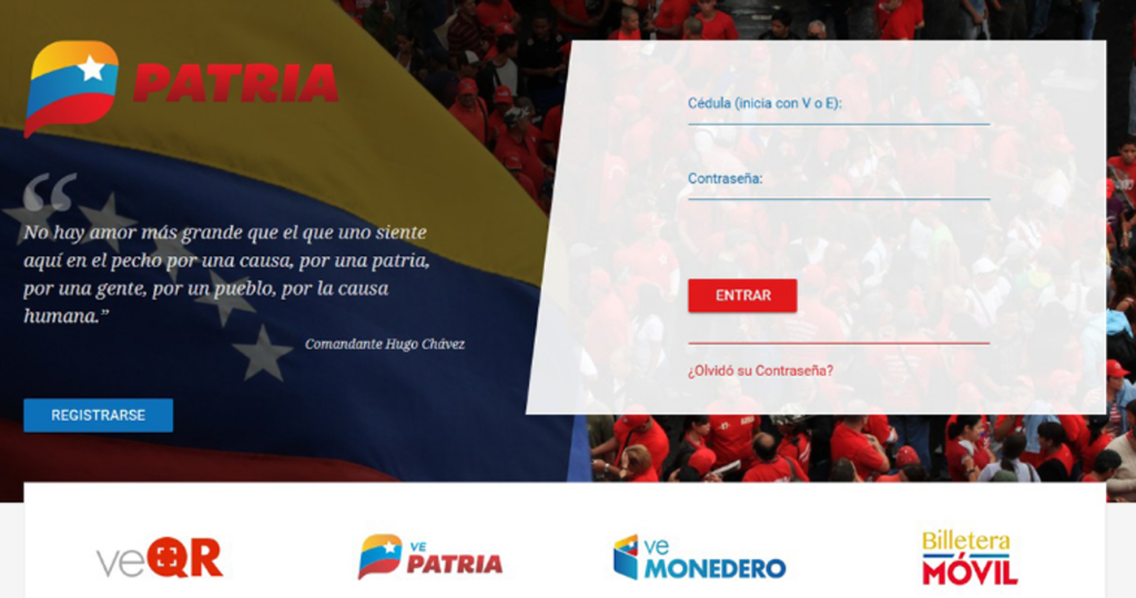 Los montos de los bonos del sistema Patria para el mes de abril Los montos de los bonos del sistema Patria para el mes de abril