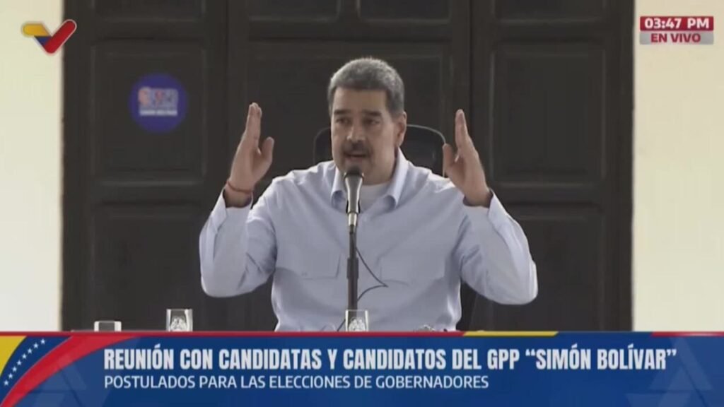 Maduro tacha de “fraude horroroso” las elecciones en las que se impuso Noboa en Ecuador Maduro tacha de “fraude horroroso” las elecciones en las que se impuso Noboa en Ecuador
