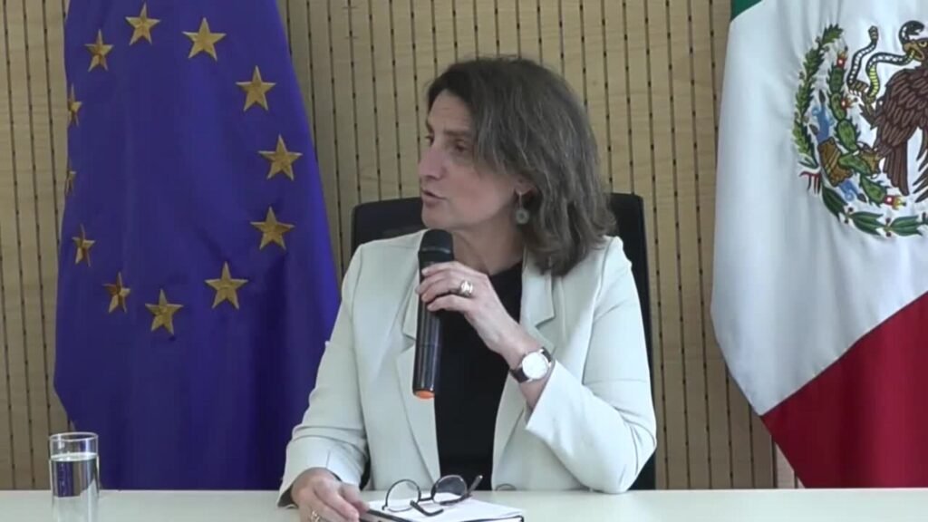 Vicepresidenta europea descarta que multas a Apple y Meta afecten negociación con EE.UU. Vicepresidenta europea descarta que multas a Apple y Meta afecten negociación con EE.UU.