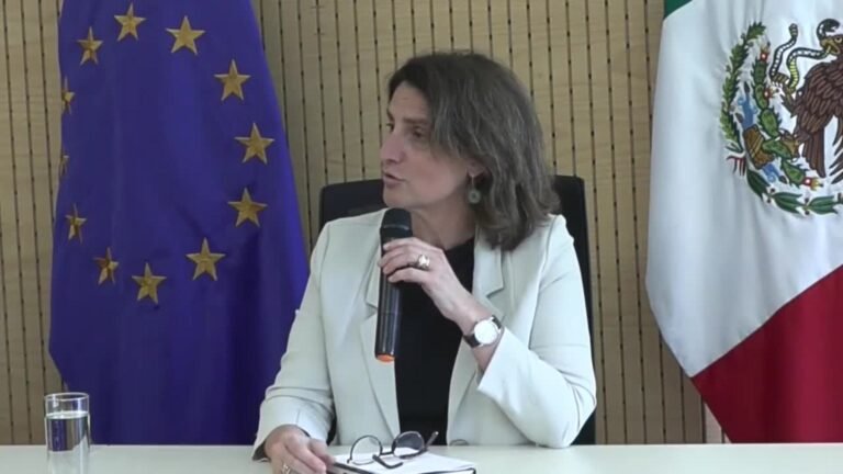Vicepresidenta europea descarta que multas a Apple y Meta afecten negociación con EE.UU.