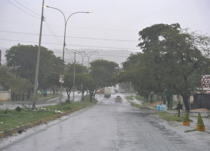 Reportan precipitaciones y lluvias en Bolívar para este martes