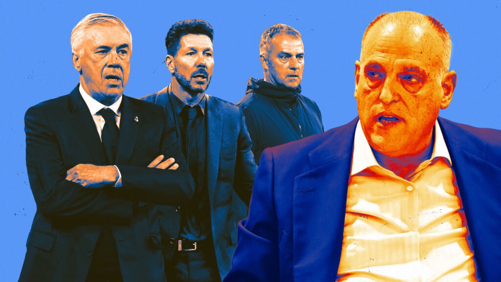 Rebelión en los banquillos contra la Liga de Tebas Rebelión en los banquillos contra la Liga de Tebas