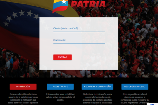 Equivale a US$ 1,80: Pagan bono “100% Amor Mayor” de abril por la Plataforma Patria Equivale a US$ 1,80: Pagan bono “100% Amor Mayor” de abril por la Plataforma Patria