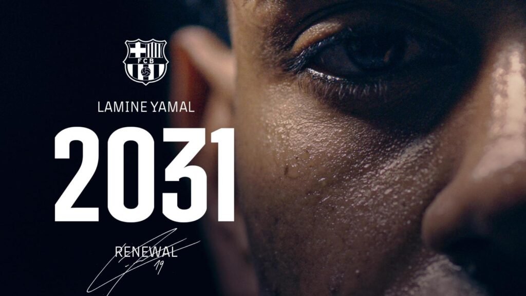 Así es el contrato ascendente que ha firmado Lamine Yamal con el Barça: será el mejor pagado Así es el contrato ascendente que ha firmado Lamine Yamal con el Barça: será el mejor pagado