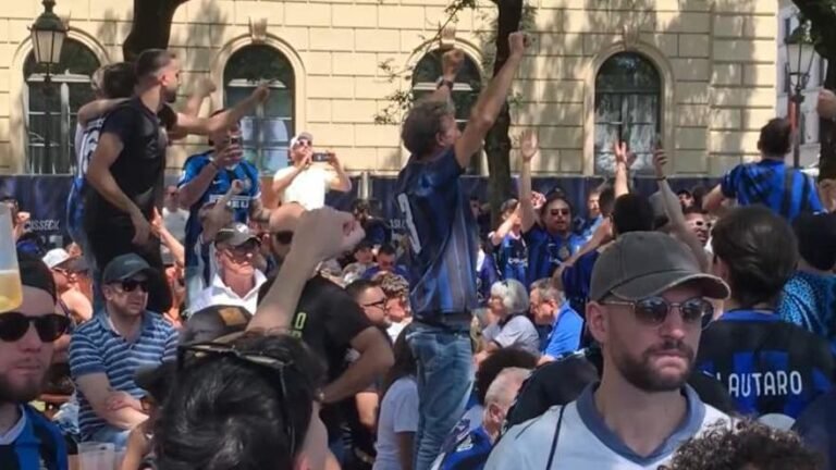 FINAL CHAMPIONS INTER PSG | Los aficionados del Inter y del PSG se preparan para la final de la Liga de Campeones en Múnich