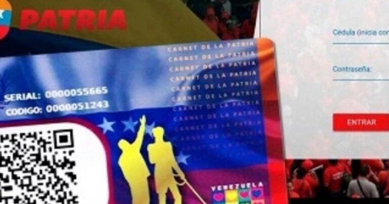 Plataforma Patria reactiva pagos con megabono de Bs. 10.000+
