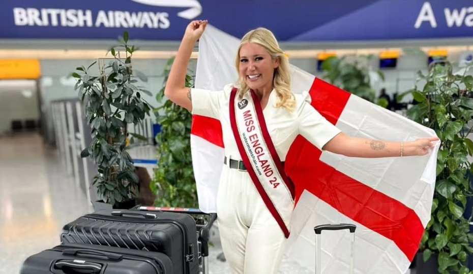 Miss Inglaterra enciende la polémica en Miss Mundo 2025 Miss Inglaterra enciende la polémica en Miss Mundo 2025