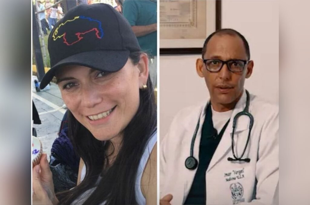 Liberan a Omar Vergel y Merlina Carrero tras haber sido detenidos por cuerpos de seguridad