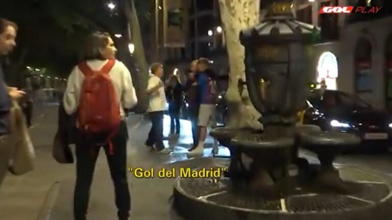 La fiesta ya estaba lista en Canaletas… y marca Jacobo: los culés no sabían dónde meterse