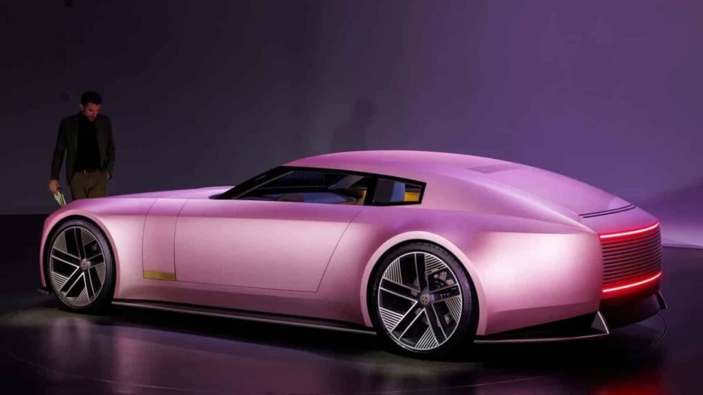 Una bestia rosada de 1000 CV, el futuro del coche eléctrico Una bestia rosada de 1000 CV, el futuro del coche eléctrico