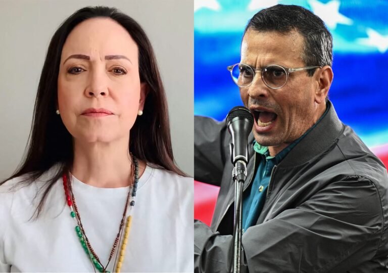 Capriles criticó a María Corina Machado por la abstención