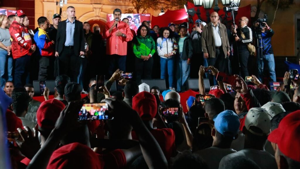 Maduro celebró un aplastante triunfo en medio de abstención masiva y denuncias Maduro celebró un aplastante triunfo en medio de abstención masiva y denuncias