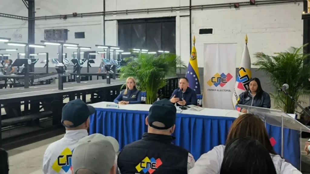 CNE de Venezuela tiene el 100% del material electoral listo para las elecciones del 25M CNE de Venezuela tiene el 100% del material electoral listo para las elecciones del 25M