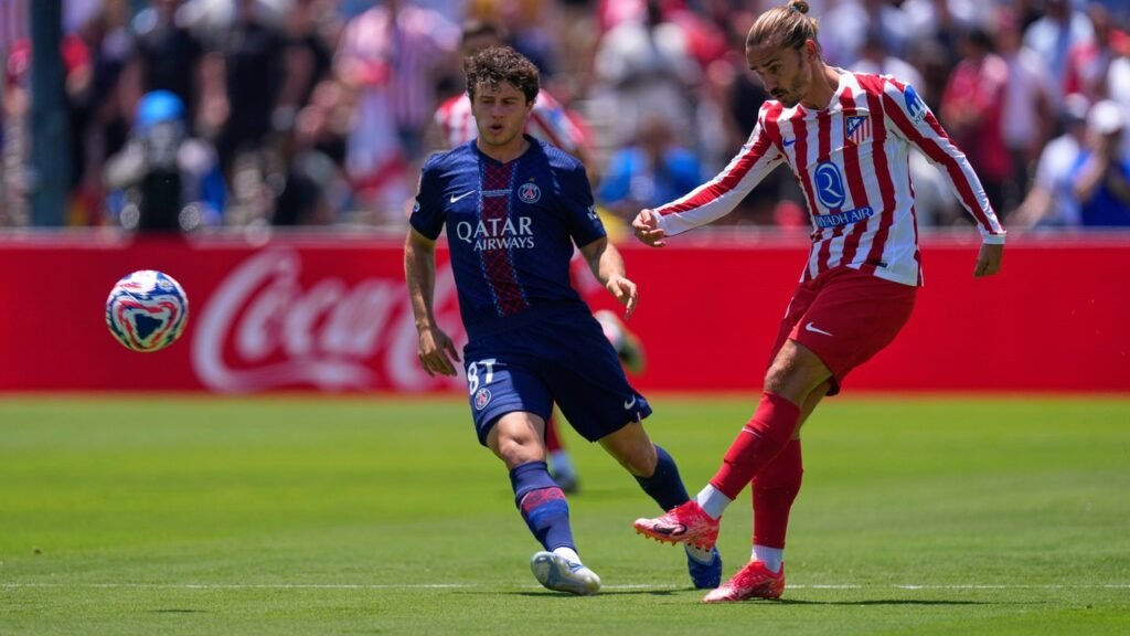 Cara triste y derrota del Atlético en su debut en el Mundial de Clubes Cara triste y derrota del Atlético en su debut en el Mundial de Clubes