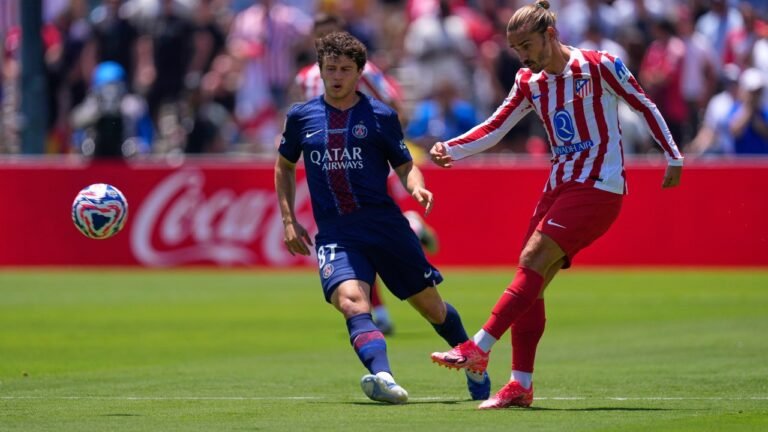 Cara triste y derrota del Atlético en su debut en el Mundial de Clubes