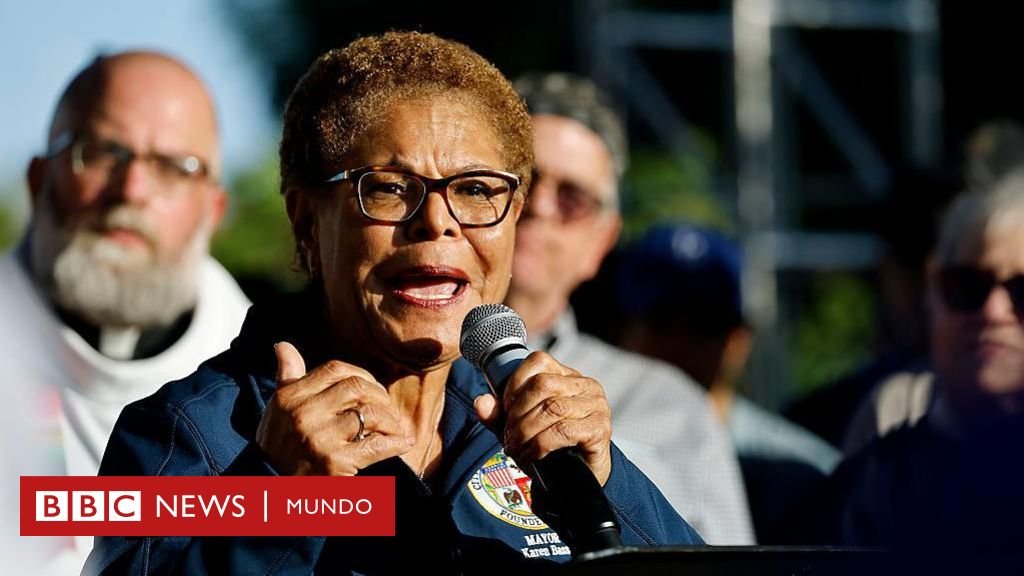 La alcaldesa de Los Ángeles, Karen Bass, declara un toque de queda parcial tras 5 días de protestas contra las redadas migratorias La alcaldesa de Los Ángeles, Karen Bass, declara un toque de queda parcial tras 5 días de protestas contra las redadas migratorias