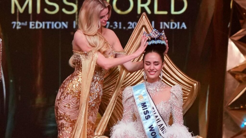 La tailandesa Suchata Chuangsri hace historia al ser coronada Miss Mundo 2025 La tailandesa Suchata Chuangsri hace historia al ser coronada Miss Mundo 2025