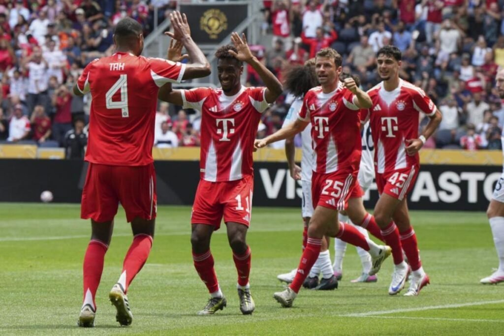 Kingsley Coman marca el primer gol en la historia del Mundial de Clubes Kingsley Coman marca el primer gol en la historia del Mundial de Clubes