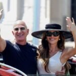 El último paseo de los Bezos por el Gran Canal