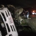 ▷ Volcamiento de autobús en la ARC deja dos fallecidos y más de 20 heridos #21Jun