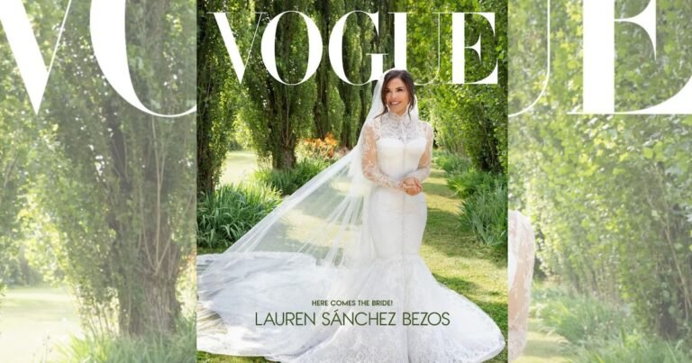 La boda de Jeff Bezos: el espectacular vestido de Dolce & Gabbana que lució Lauren Sánchez