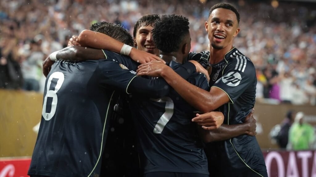 Real Madrid vence 0-3 al RB Salzburg con gran actuación colectiva Real Madrid vence 0-3 al RB Salzburg con gran actuación colectiva