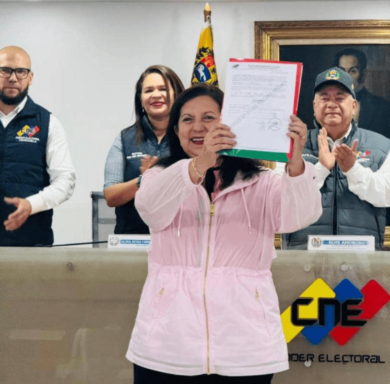 Carmen Meléndez oficializó su candidatura a la Alcaldía de Caracas