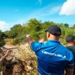 Candidatura de Yanny Alonzo atiende emergencia por cárcava en Isla Dorada